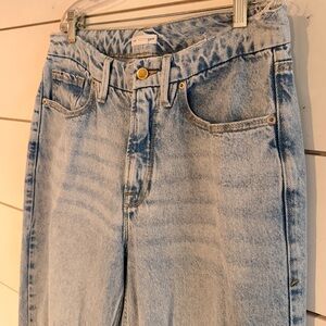 Good American High Rise Light Wash Jeans
